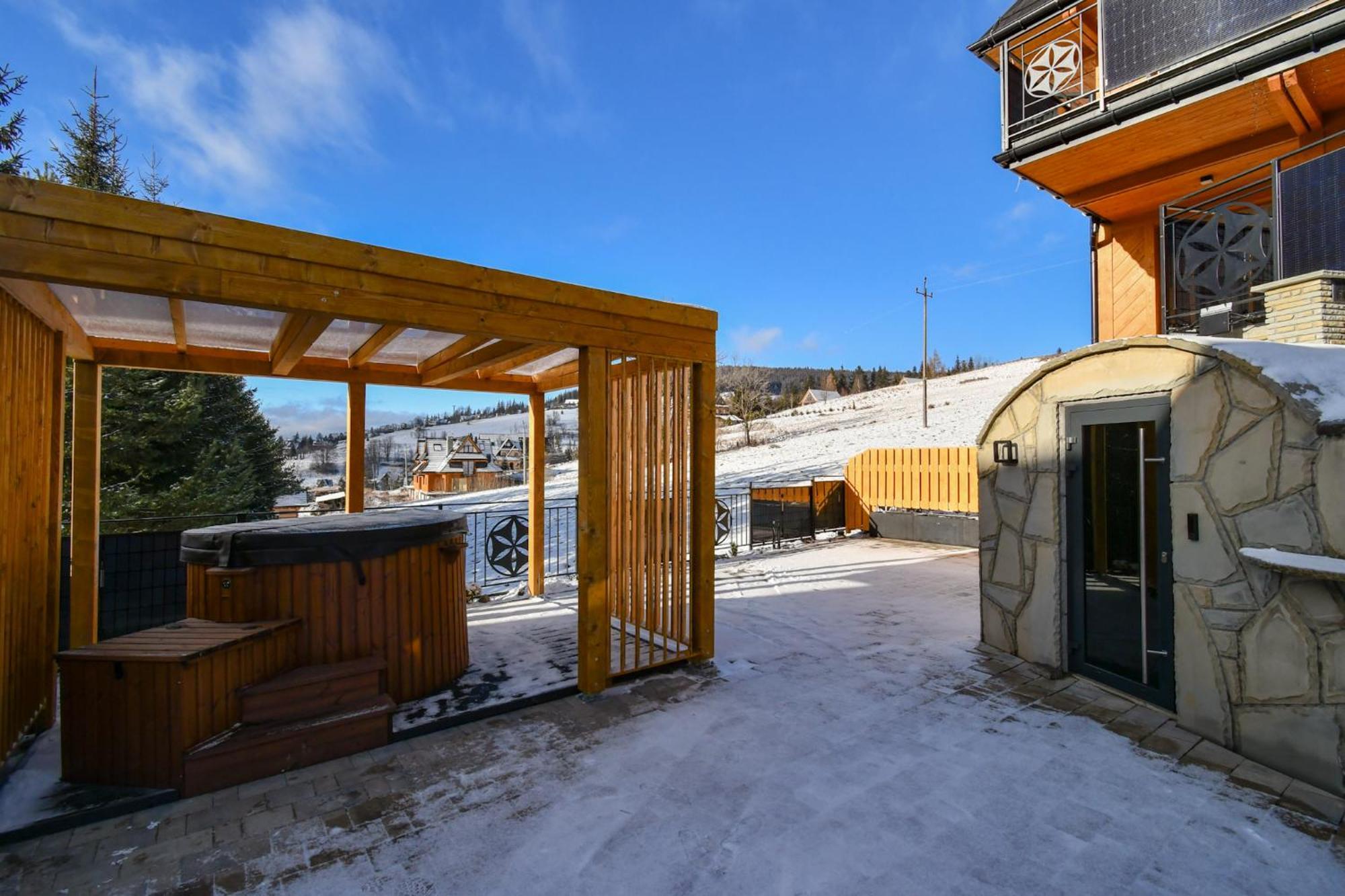 Salamandra Spa Jacuzzi, Sauny, Teznia, Panorama Tatr Kościelisko Eksteriør billede