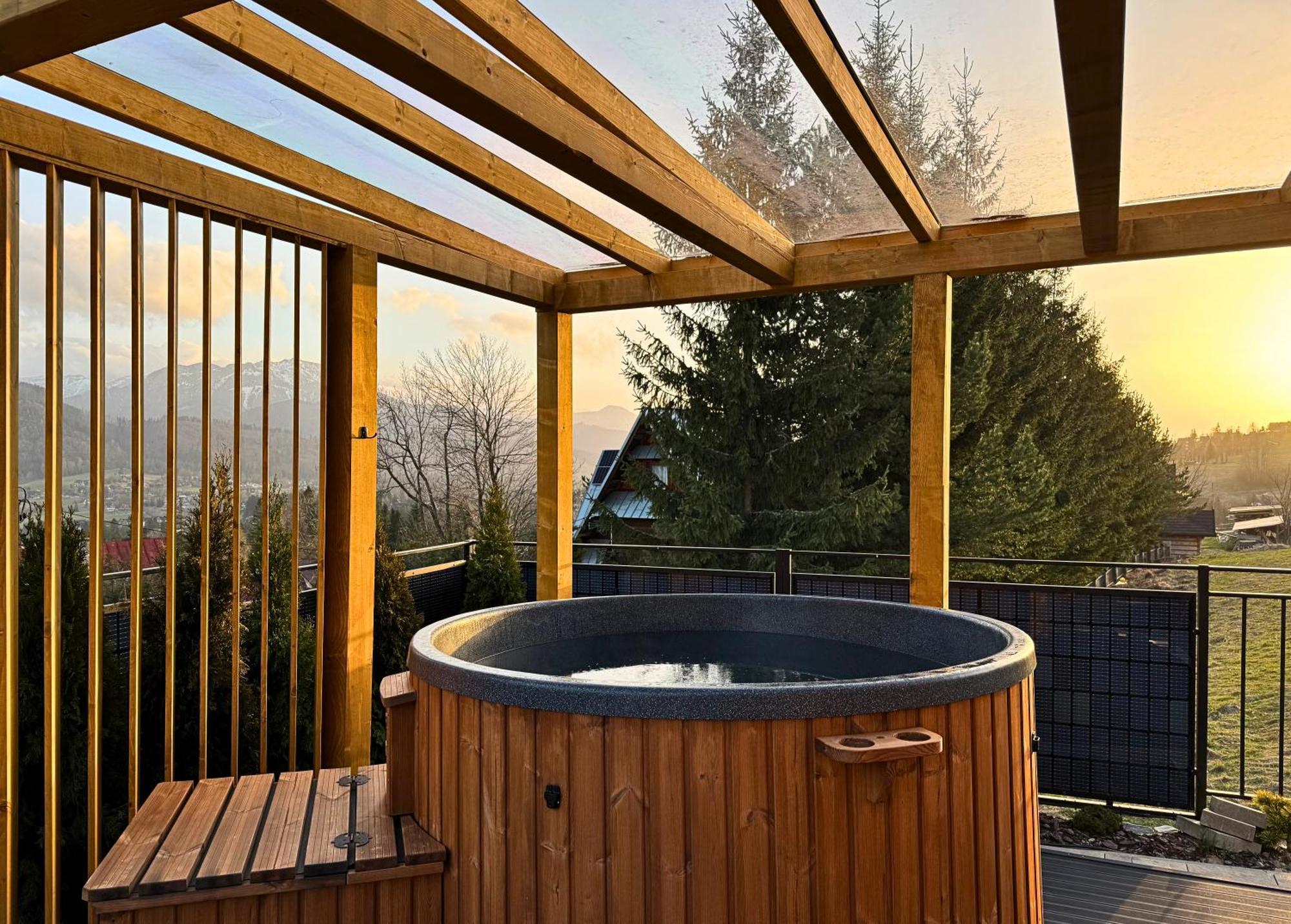 Salamandra Spa Jacuzzi, Sauny, Teznia, Panorama Tatr Kościelisko Eksteriør billede